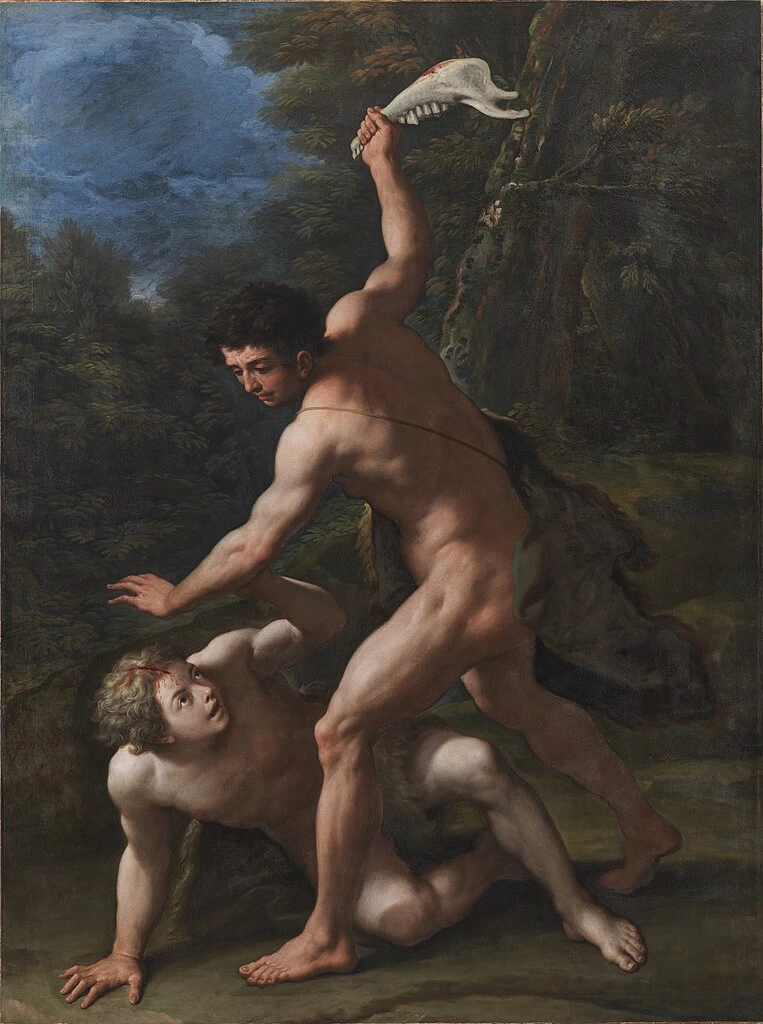 Caino uccide Abele - Statens Museum for Kunst, Copenaghen